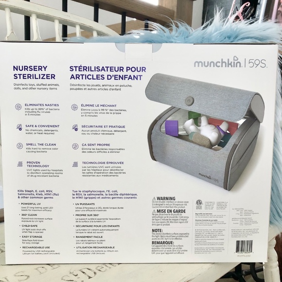Munchkin, 59S UV, Nursery, Sterilizer, NEW In Box, SEALED - Picture 2 of 15